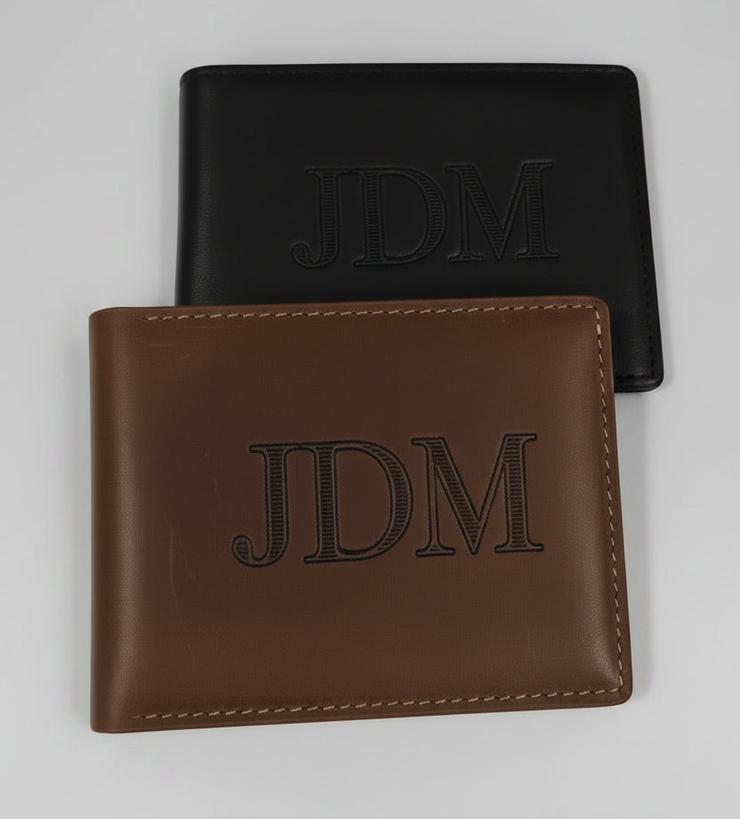 Leatherette RFID Bifold Wallet