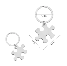 Puzzle Keychain