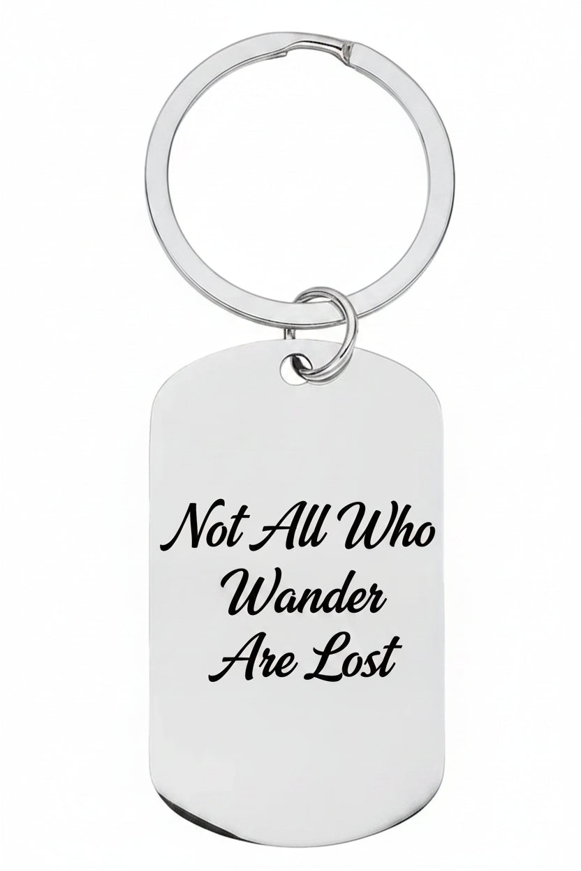Military Dog Tag Keychain