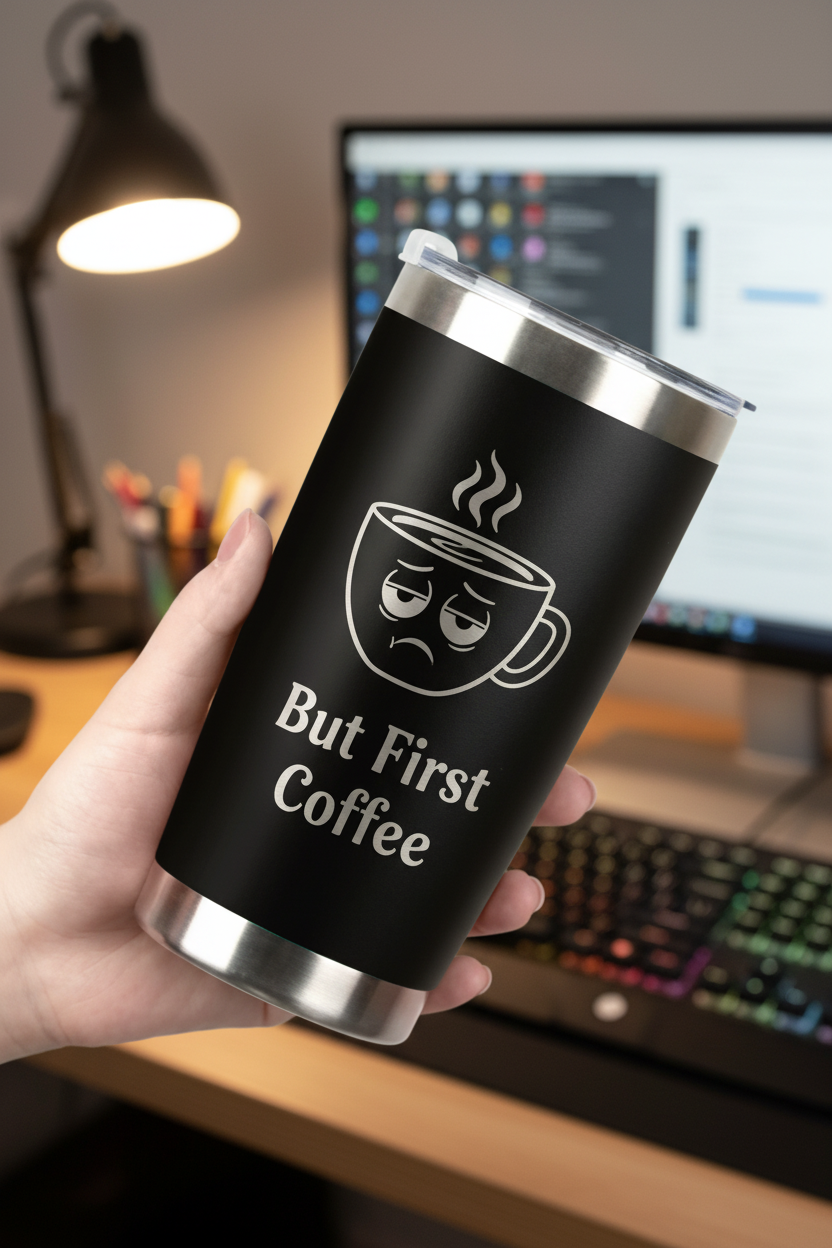 20oz Stainless Steel Coffee Tumbler