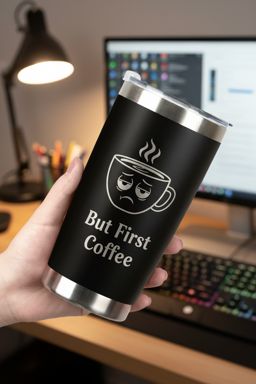 20oz Stainless Steel Coffee Tumbler