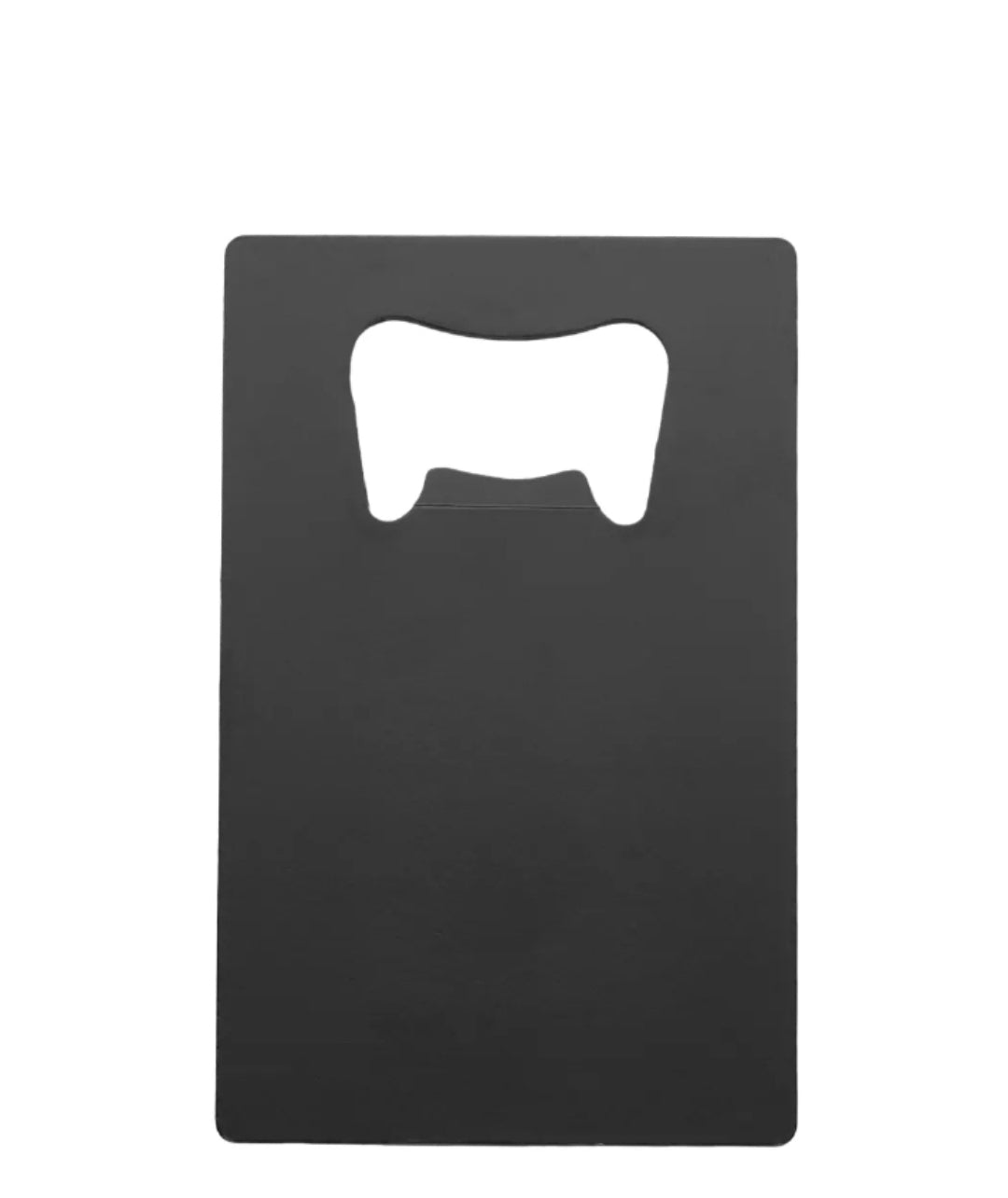 Black stainles steel bottle opener